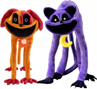 SMIING CRITTERS POPPY PLAYTIME 3 CATNAP DOGDAY MASKOT 44CM 2 KS